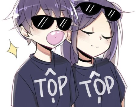 Парная ава аниме