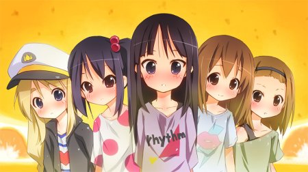 Аниме 5 девушек