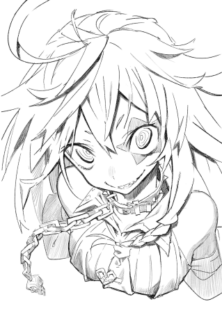 Аниме эскизы