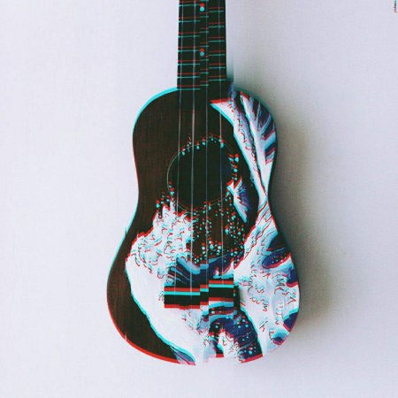 Укулеле с рисунком аниме