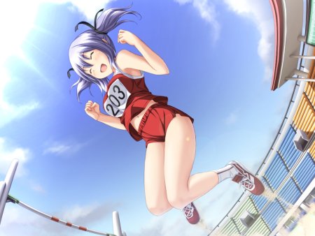 Аниме спорт девушки