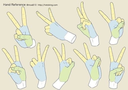 Два пальца референс