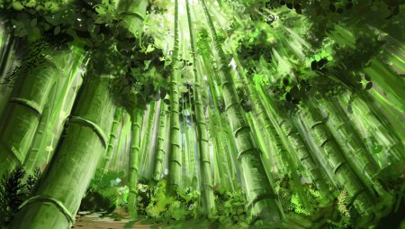 Бамбуковый лес Геншин