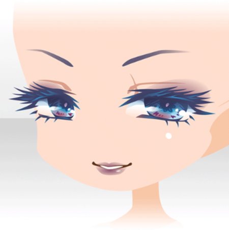 Ресницы туториал рисование