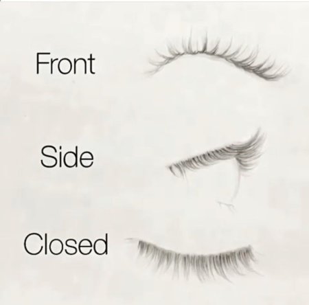 Закрытый глаз аниме