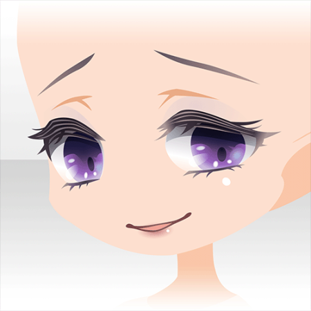 Аниме глаза с ресницами