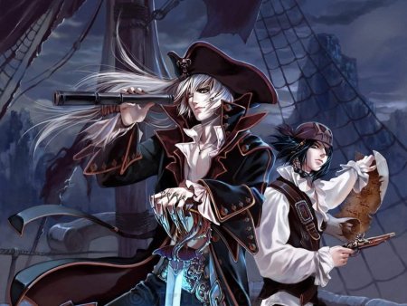 Аниме парни пираты