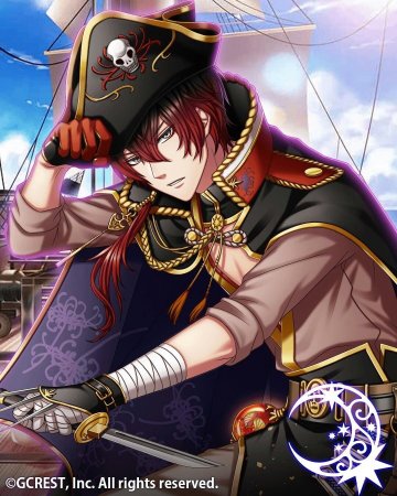 Пират аниме арт парень