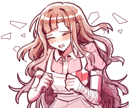 Микан аниме Данганронпа