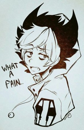 Куро карандашом