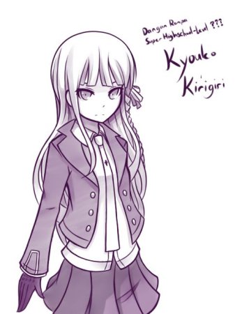 Аниме кёко Киригири рисовать