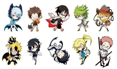 Аниме чибики Сервамп