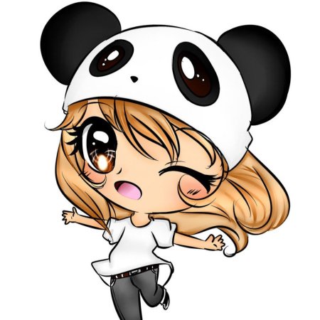 Панда Чиби аниме