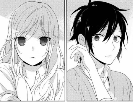 Аниме Хоримия поцелуй