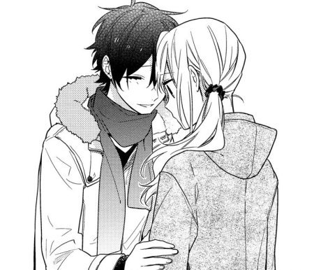 Аниме пара Хоримия