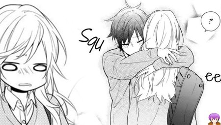 Аниме Хоримия обнимашки