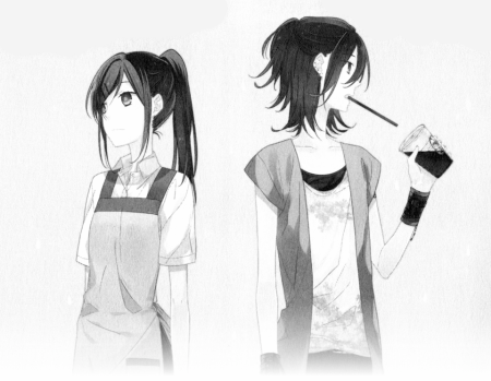 Миямото аниме Хоримия