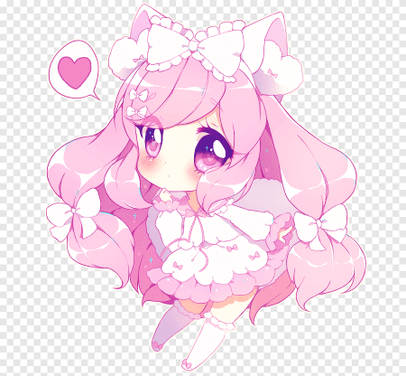 Розовая Чиби