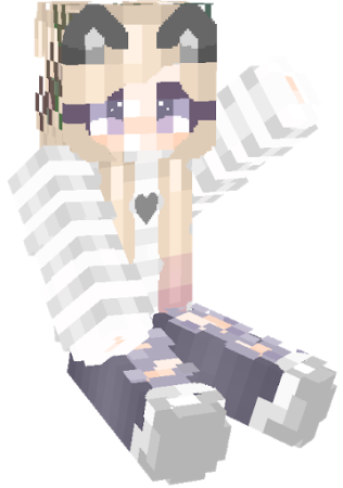 Скин девочки кошки