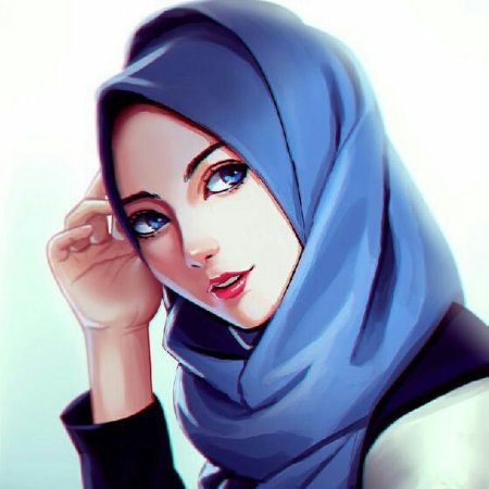 Мусульманка арт никаб