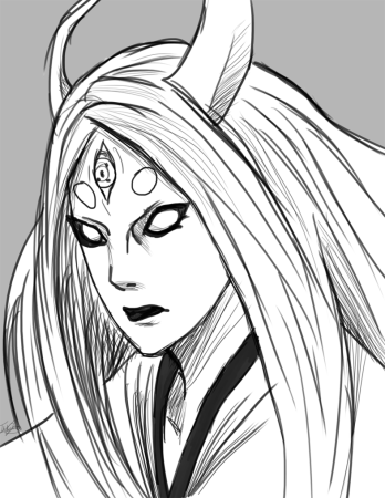 Манга Наруто Кагуя Кагуя