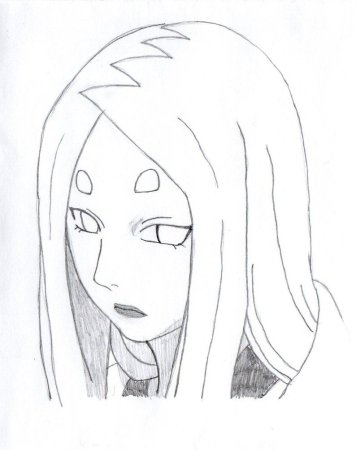 Раскраски Наруто Кагуя