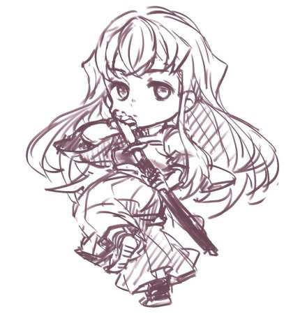 Шинобу Кочо Чиби клинок