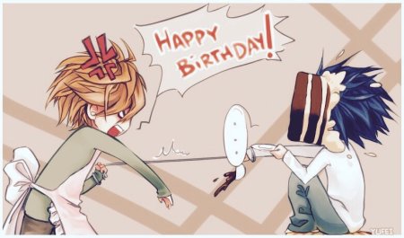 С днем рождения аниме