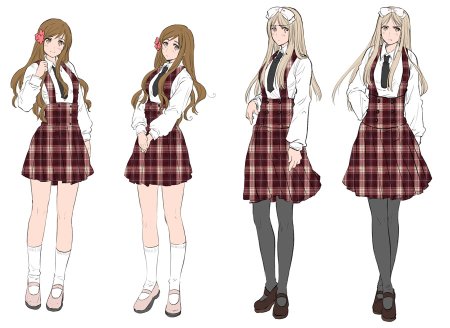 Школьная форма в стиле аниме