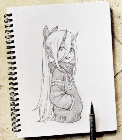 02 Аниме карандашом