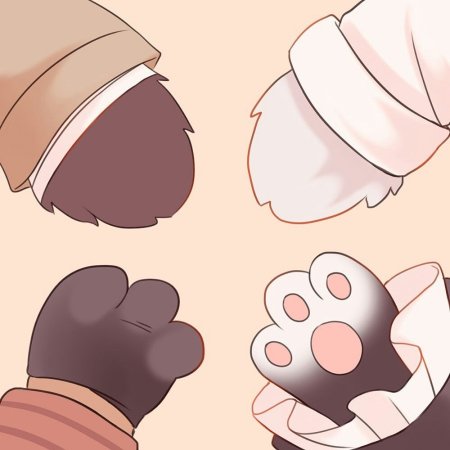 Аниме лапки