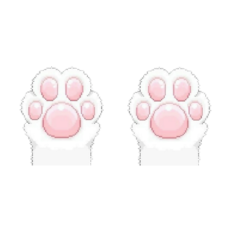 Кошачья лапка арт