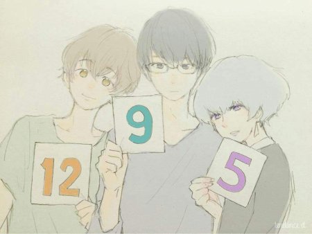 Эхо террора аниме чб