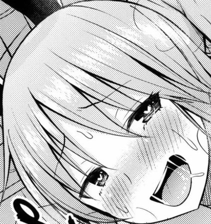 Аниме белое лицо