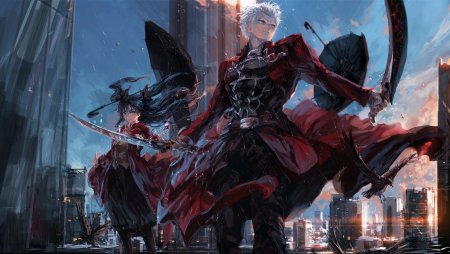 Fate Сейбер Альтер на троне