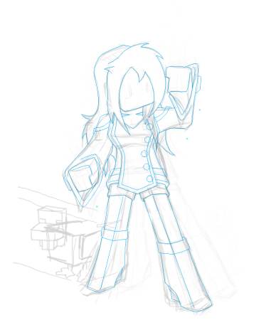 Чел из МАЙНКРАФТА для рисования