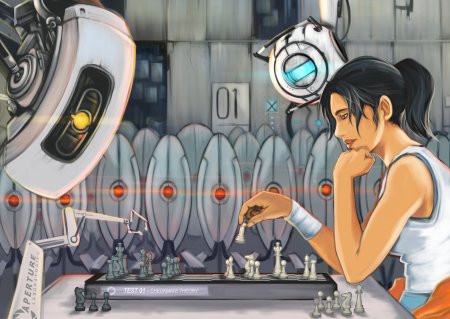 Portal 2 Челл и ГЛЭДОС