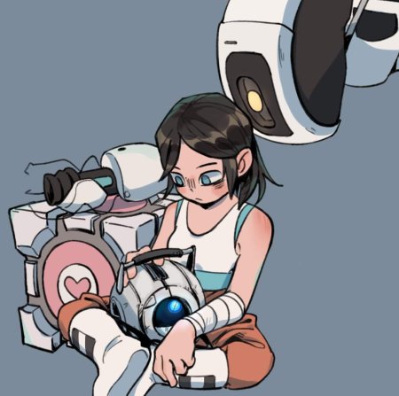 Portal 2 Челл и ГЛЭДОС