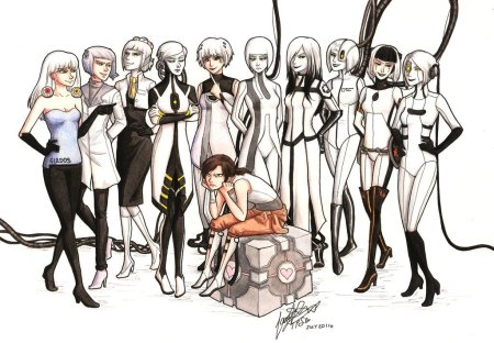 Портал 2 ГЛЭДОС человек