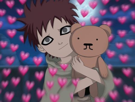 Наруто Гаара сердечко