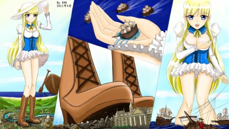 Giantess принцессы