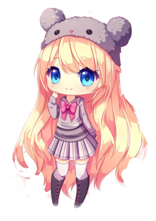 Милые мультяшные девочки