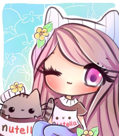 Кавайные иллюстрации