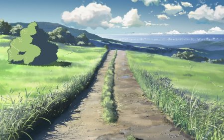 Аниме Макото Синкай рисунки