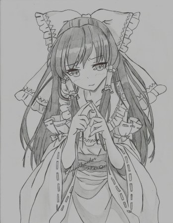 Эскизы рисунков аниме