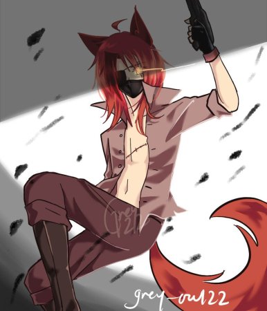 ФНАФ Фокси человек