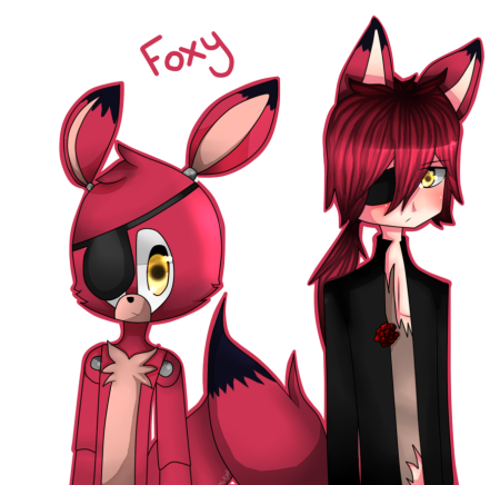 АНИМАТРОНИК Фокси аниме