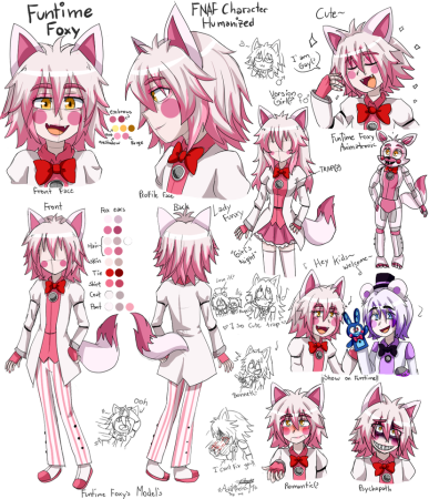 Фантайм Фокси в виде человека