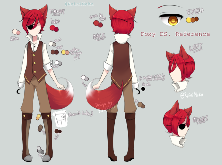 ФНАФ Фокси человек