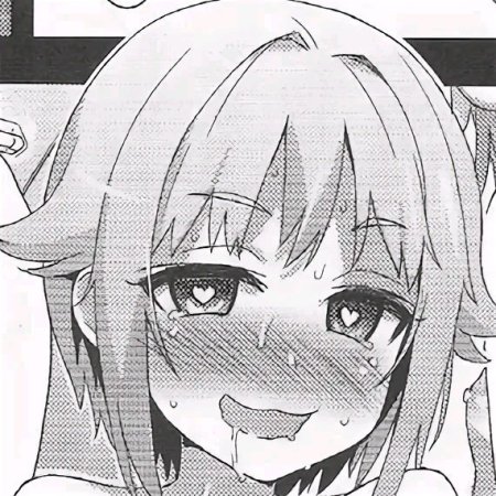 Аниме лицо семпай